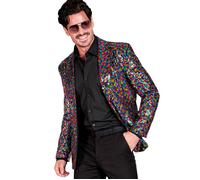 Widmann Party Fashion Jacket (Multicolor Sequin Jacket) (XL) Different Colors