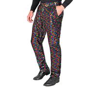 Widmann Party Fashion Pants (Multicolor Sequin Pants) (L) Different Colors