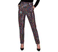 Widmann Party Fashion Pants (Multicolor Sequin Pants) (S) Different Colors