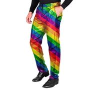 Widmann Party Fashion Pants (Rainbow Animalier Leopard Sequin Pants) (XL) Rainbo