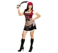 Widmann Pirate (Dress, Belt, Bandana) (L) Different Colors