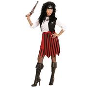 Widmann Pirate (Dress With Vest, Belt, Headpiece) (M) Different Colors