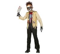 Widmann Pirate Skeleton (Shirt With Corset & Skirt, Leggings, Bandana) (158 cm /