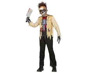 Widmann Pirate Skeleton (Shirt With Corset & Skirt, Leggings, Bandana) (158 cm /