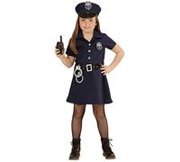 WIDMANN "POLICE GIRL" (dress, belt, hat, handcuffs, radio) - (116 cm / 4-5 Years)