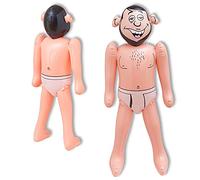 Widmann- Poupée Gonflable L'Homme Parfait Gorros, máscaras y Accesorios para Fiesta, Multicolor (Kasdesign 50429)