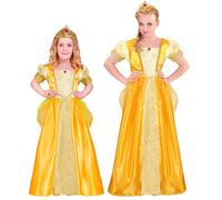 Widmann Princess (Dress, Tiara) (116 cm / 4-5 Years) Yellow