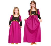 Widmann Renaissance Prncess (Dress, Ruff, Headpiece) (XL) Red