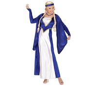 Widmann Renaissance Queen Velvet - Blue - (Dress, Headpiece) (L) Blue