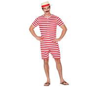 Widmann Retro Bathing Suit (Jumpsuit) (M) Red