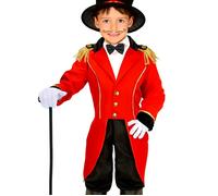 Widmann Ringmaster (Tailcoat) (128 cm / 5-7 Years) Red