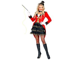 Widmann Ringmaster (Tailcoat With Tutu Dress, Collar With Bow Tie, Mini Top Hat,