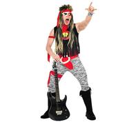 Widmann Rock Star (Sleeveless Shirt, Pants, Belt, Wristband, Arm And Legbands, B