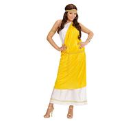 Widmann Roman Lady (Gown With Toga, Belt, Headband, Bracelet) (S) Yellow