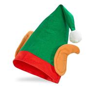 WIDMANN S.R.L. Santas Little Helper Elf s con Orejas de Navidad temáticas Sombreros Gorras Y Sombreros para Disfraces Accesorios , color/modelo surtido
