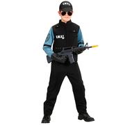 Widmann S.W.A.T. (Jacket, Pants, Cap) (128 cm / 5-7 Years) Different Colors