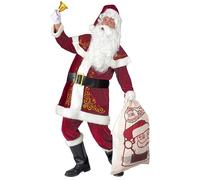 Widmann Santa Claus (Coat With Capelet, Hat, Pants, Belt, Boot Covers) (XXL/XXXL