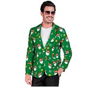 Widmann Santa Claus Party Fashion Jacket (Jacket) (S) Green
