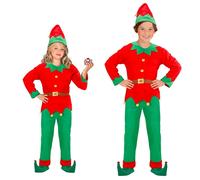 Widmann Santa's Little Helper Elf (Coat With Belt, Pants, Hat) (116 cm / 4-5 Yea