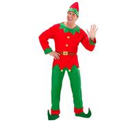 Widmann Santa's Little Helper Elf (Coat With Belt, Pants, Hat) (L) Different Col