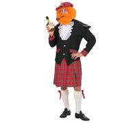 Widmann Scotsman (Jacket, Jabot, Kilt, Bows For Socks, Hat) (S) Different Colors
