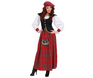 Widmann Scottish Lass (Dress, Hat) (L) Different Colors