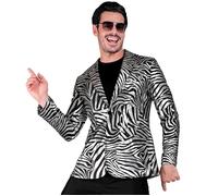 Widmann Silver Animalier Party Fashion Jacket (Jacket) (S) Silver