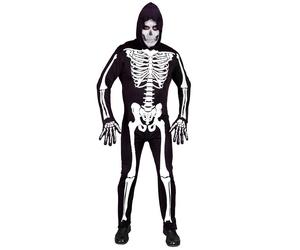 Widmann Skeleton (Hooded Jumpsuit) (XXL) Black