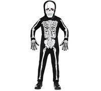 W WIDMANN MILANO Disfraz infantil Esqueleto para Halloween y carnaval – Mono