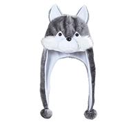 Widmann - Sombrero de animales, animales de fiesta, sombrero de tela, sombrero de peluche, disfraz de animal