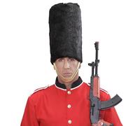 Widmann ? Sombrero de guardia real de peluche, color negro, talla única. Código: WDM4539R