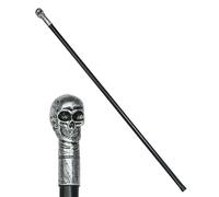 Widmann Srl palo de Calavera 105 cm accesorios para Adultos, Multicolor, wdm07603