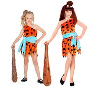 Widmann Stoneage Girl (Dress, Belt) (128 cm / 5-7 Years) Different Colors