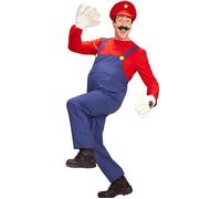 Widmann Super Plumber (Jumpsuit, Hat) (XL) Different Colors
