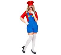 Widmann Super Plumber (Jumpsuit, Hat) (XS) Different Colors