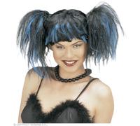 Widmann Sushi Wig IN POLYBAG (Orange/Purple/Pink/Blue)
