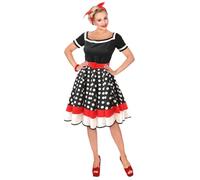 Widmann The 50s Fashion (Dress With Petticoat, Belt) (S) Different Colors