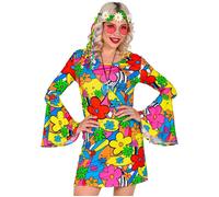 Widmann The 60s Fashion - Flower Power (Dress) (XS) Different Colors