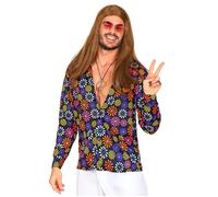 Widmann The 60s Fashion - Flower Power (Shirt) (XXL) Different Colors
