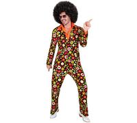 Widmann The 60s Fashion - Flowers (Jacket, Pants) (S) Black