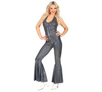 Widmann The 70s Disco Style (Jumpsuit) (M) Silver