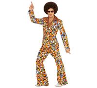 Widmann The 70s Groovy Style - Bubbles (Jacket, Pants) (XL) Yellow