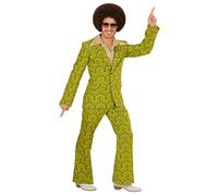 Widmann The 70s Groovy Style - Old School (Jacket, Pants) (XL) Brown