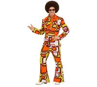 Widmann The 70s Groovy Style - Tubes (Jacket, Pants) (M) Orange