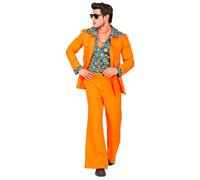 Widmann The 70s Groovy Style - Tubes (Jacket, Pants) (XL) Orange