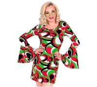 Widmann The 70s Groovy Style - Vintage Waves (Dress) (XL) Different Colors
