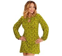 Widmann The 70s Groovy Style - Wallpaper (Dress) (S) Green