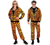 Widmann Tiger Animalier Party Fashion Tracksuit (Jacket, Pants) (S) Different Co
