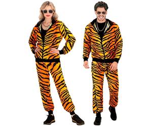 Widmann Tiger Animalier Party Fashion Tracksuit (Jacket, Pants) (S) Different Co