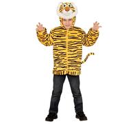 Widmann Tiger In Soft Plush (Hoodie With Mask) (98 cm / 1-2 Years) Different Col